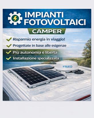 Manutenzioni impianti e accessoristica Camper