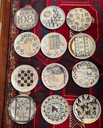 Collezione piatti calendario Fornasetti