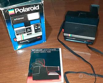 fotocamera istantanea original anni 80 Polaroid S
