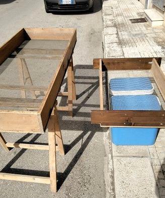 2 Farnari in legno (grandi setacci MULTiUSO)