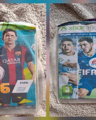FIFA 16 e FIFA 17 (cd) giochi per XBOX 360