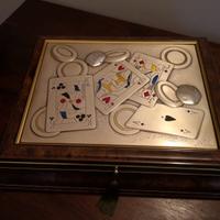 Cofanetto da gioco con fiches Valenti