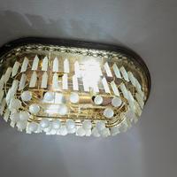 Lampadario colore oro
