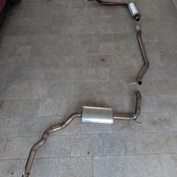 Scarico inox Catback Honda Civic fn1 1.8 140cv