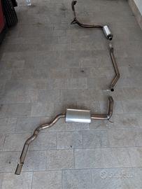 Scarico inox Catback Honda Civic fn1 1.8 140cv