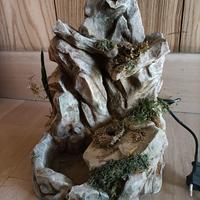 Fontana cascata Pigini per presepe da 24 / 30 cm