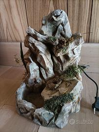 Fontana cascata Pigini per presepe da 24 / 30 cm