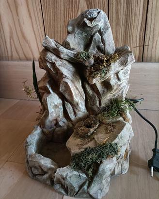 Fontana cascata Pigini per presepe da 24 / 30 cm