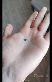 Smeraldo 1 carato con certificato 