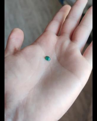 Smeraldo 1 carato con certificato 