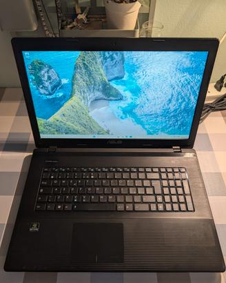 notebook, computer portatile Asus  i7 