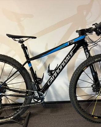 mtb cannondale fsi carbon 2 taglia media