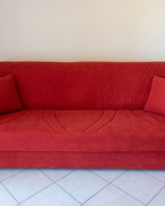 Divano Moderno 3 Posti con Maxi-Contenitore