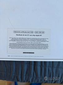 Macbook air 13"  M1