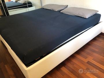 2 LETTI SINGOLI CON CONTENITORE + MATERASSO MEMORY