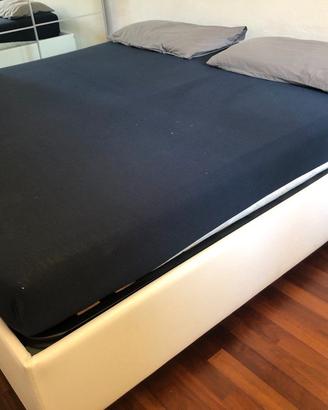 2 LETTI SINGOLI CON CONTENITORE + MATERASSO MEMORY