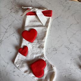 Calza befana romantica