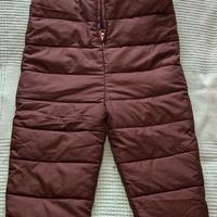 Salopette neve bambino/bambina Cm. 120