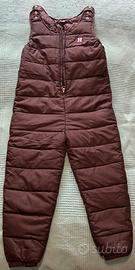 Salopette neve bambino/bambina Cm. 120