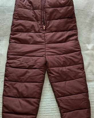 Salopette neve bambino/bambina Cm. 120