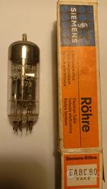 Valvola EABC80 Siemens (NOS)