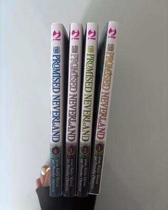 The Promised Neverland - Lotto 4 Volumi