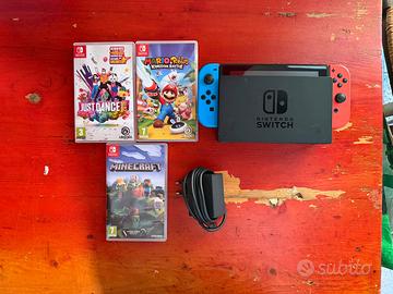 Nintendo Switch + 3 giochi