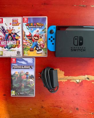 Nintendo Switch + 3 giochi