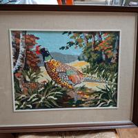 quadro ricamato a mano