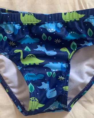 Costume bagno slip - dinosauri
