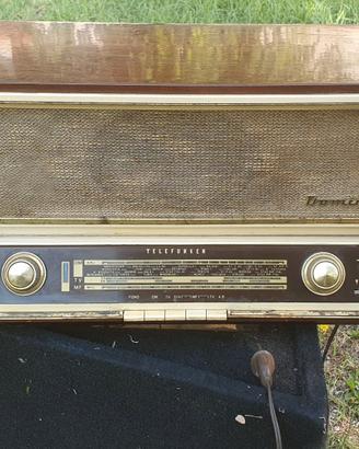 Telefunken Domino 61 Radio Valvolare Vintage
