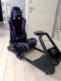 Postazione gaming Gt player Con casse bluetooth 