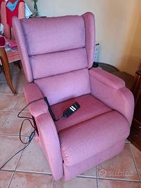 Poltrona reclinabile elettrica