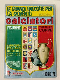 Album panini 1970/71 completo cedole