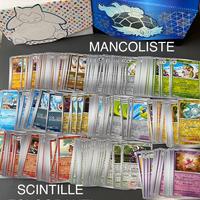 Completo Mancoliste Pokemon SCINTILLE FOLGORANTI