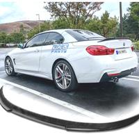 SPOILER ALETTONE BMW F33 F83 CABRIO LOOK M4 NEGRO 