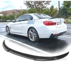 SPOILER ALETTONE BMW F33 F83 CABRIO LOOK M4 NEGRO 