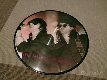 Sister of Mercy - raro picture disc live Roma