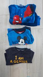 set pigiama bambino inverno 3 anni