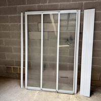 🚿Box doccia in cristallo 124-150 come nuovo