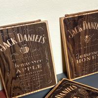 Tagliere frassino inciso Jack Daniel's