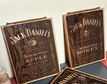 Tagliere frassino inciso Jack Daniel's