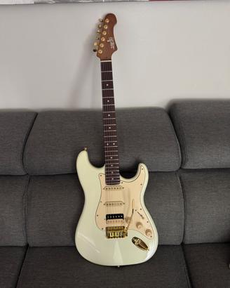 Chitarra strato JS-380 Rosewood, White