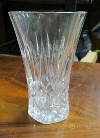 vaso in cristallo Capri cristal diam. 8 x h. 13
