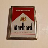 porta sigaretta in metallo vintage