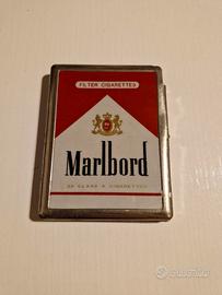 porta sigaretta in metallo vintage