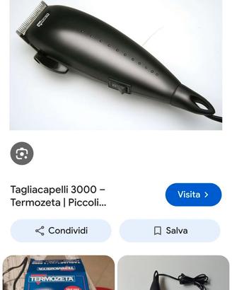 Rasoio elettrico termozeta 