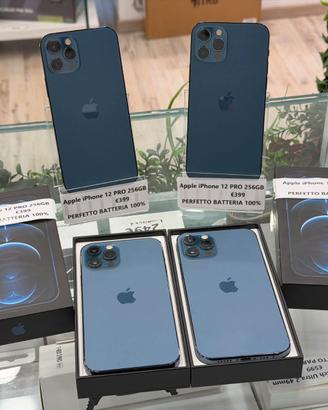Apple iPhone 12 Pro 256GB - STATO BATTERIA 100%