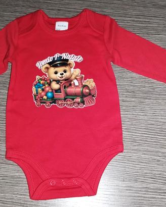 Body neonato Natalizio