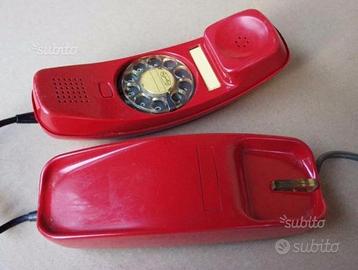 Telefono per linea fissa "gondola" design anni '70
